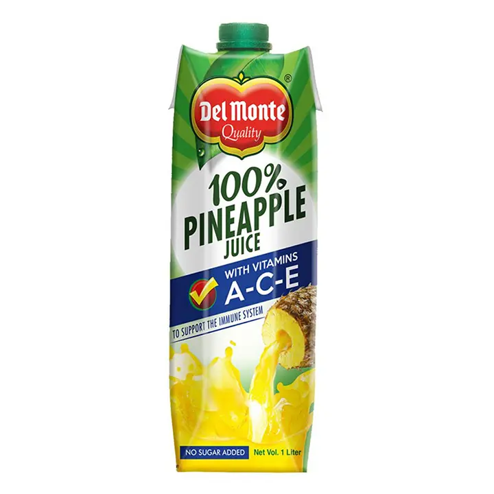 Del Monte Pineapple Juice Ace 1L/pack