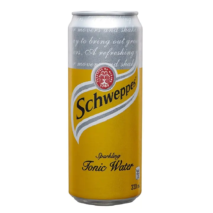 Schweppes Tonic Sparkling Water 320mlX24can/case