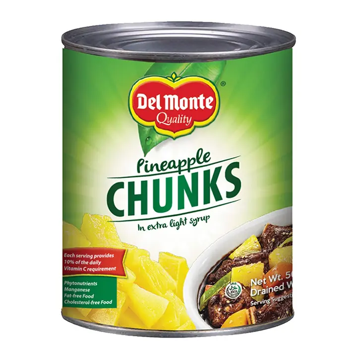 Del Monte Pineapple Chunks 822g/can