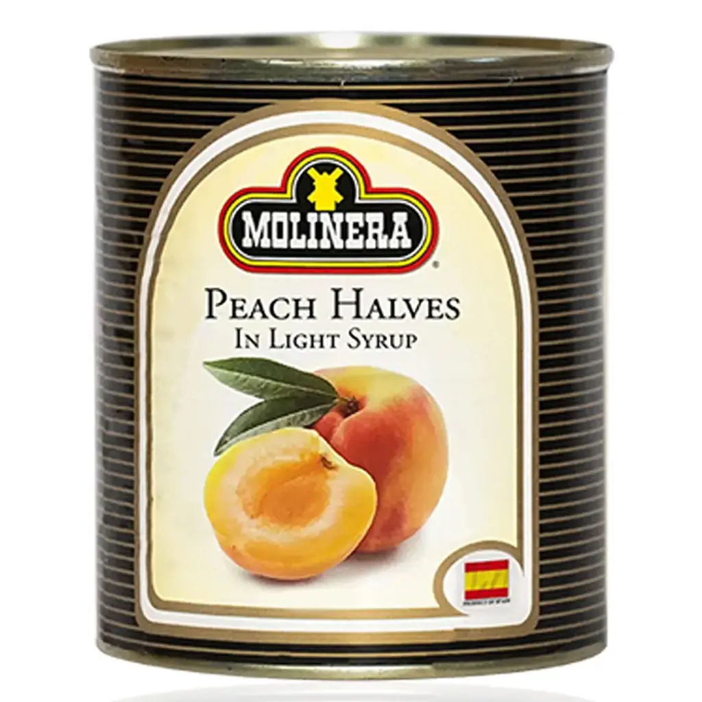 Molinera Peach Halves 840g/can