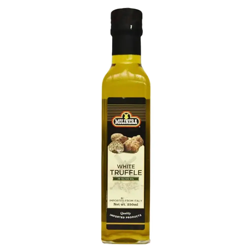 Molinera White Truffle Oil in Olive Oil 250ml/btl