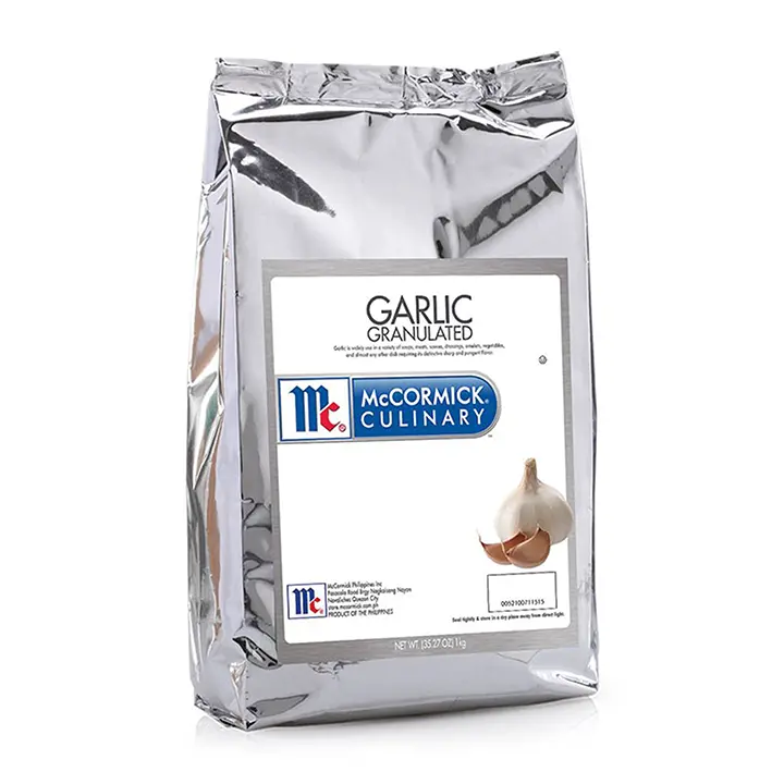 McCormick Garlic Granulated 1kg/pck