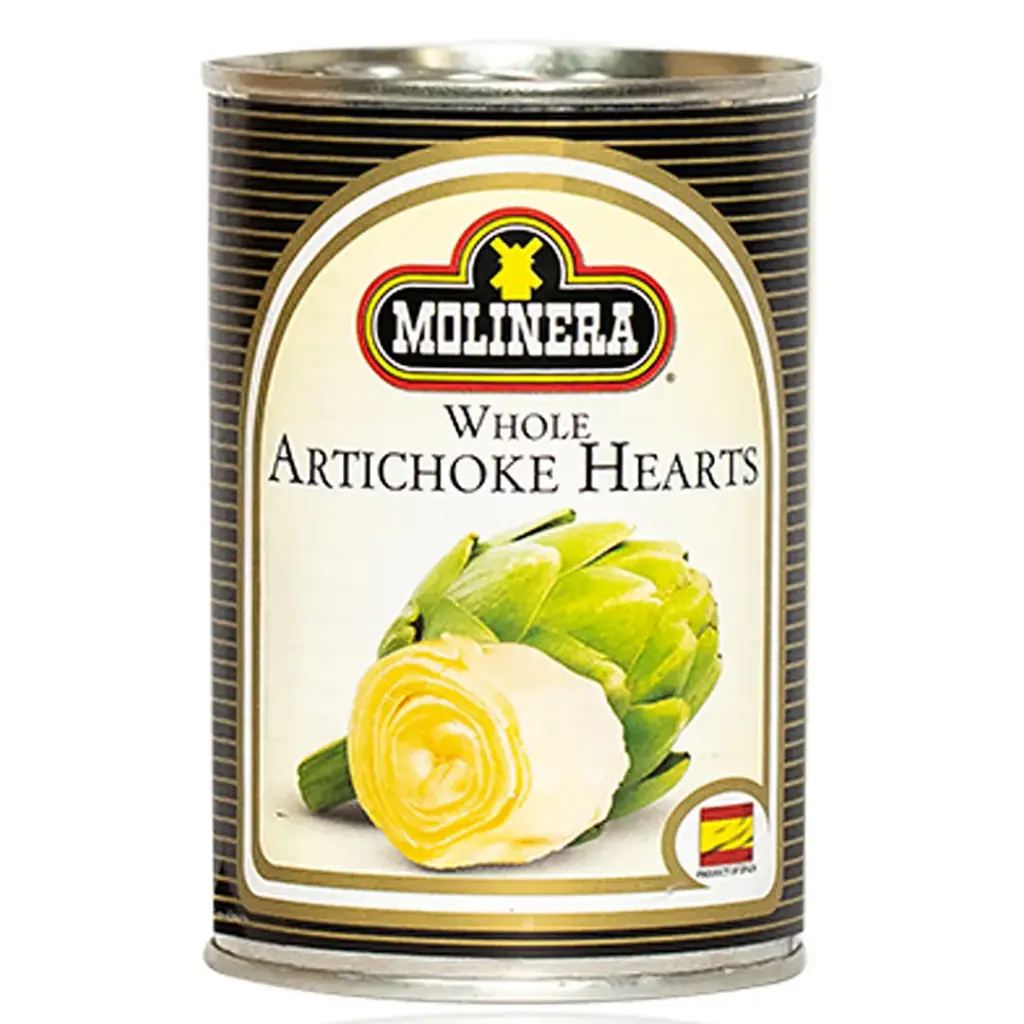 Molinera Artichoke Hearts 390g/can