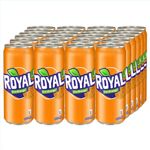 [DRY000795] Royal Tru-Orange 320mlX24can/case